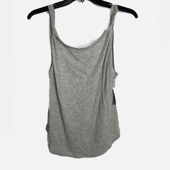 NWT Melrose and Market Gray Twist Strap Tank Top - Picture 1 of 3